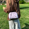 Lightweight lavender outdoor crossbody bag for hiking and daily travel use 2026 - Large Purple