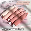 Detail of press-type gradient correction tape on a pink handwritten notebook - 5 Pieces/Set / Gradient Pink