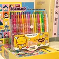 36-color rotating twist crayons set for children's art drawing and school coloring - 36 Pcs/Set / 36 Colors Set