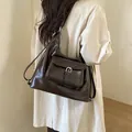 Large capacity brown multi-functional hobo bag for women travel and daily commute - Coffee