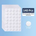 140 pieces of 1.5cm circular double-sided adhesive dots for stationery and DIY crafts - Small Size (Diameter 1.5cm) / 140 Pieces Pack