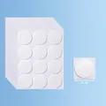 White 3cm circular double-sided adhesive pads pack of 24 for crafting and decoration - Extra Large Size (Diameter 3cm)