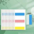 Grand lot de notes autocollantes Morandi, 10 feuilles 30 pièces pour le bureau - Couleur macaron / Grand (30 Feuilles)