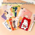 Set of 20 cute cartoon animal pocket notebooks for kids stationery and school gifts - Style A (1 Piece)
