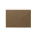 Sobre clásico de papel kraft marrón oscuro para invitaciones y tarjetas de regalo - 1 Pieza / Marrón roble rojo
