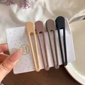 Juego de 4 pinzas para el cabello grandes en tonos tierra mate para el peinado - Estilo Hueco (F1137 Hueco)