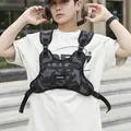 Taktische Brusttasche im Camouflage-Techwear-Stil für Herren und Damen, Streetwear-Tasche - Camouflage