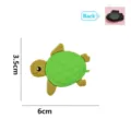 Groene schildpad PVC koelkastmagneet, afmetingen 6x3,5 cm voor mooie huisdecoratie - 海龟(BXH25007)