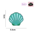 Schattige cartoon zeeschelp PVC rubberen koelkastmagneet met maten van 5x5,5cm - 贝壳(BXH25007)