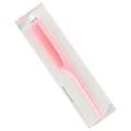 Professional pink plastic rat tail comb for hair styling and sectioning on display card - Card Packaged Set / Pink