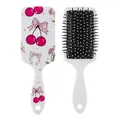 Professional cute cartoon cherry and bow print air cushion hair brush for scalp massage - Cherry Print