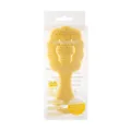 Yellow cloud-shaped detangling cushion paddle hair brush for kids and daily hair care - Cloud Vent Brush / PVC Box / Yellow