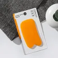 Honey wax color Gua Sha plate on card for full body meridian massage - 01 Plate (Carded)