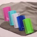 Close-up of double-sided fine-tooth pet lice combs in various bright colors - Mixed Colors (1091)