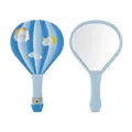 Simpatico specchio a mano a forma di mongolfiera con disegno a cartone di koala - Motivo Koala / Blu