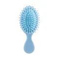 Mini light blue detangling hair brush with soft air cushion - 821 Small Cushion / Blue