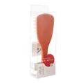 Spazzola per massaggio cuoio capelluto arancione a forma di foglia di ginkgo - Scatola in PVC / Rosso pomodoro