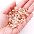 Secure transparent silicone earring backs with gold metal bullet clutch for stud earrings - Disk Ear Backs / 1 Piece / Gold
