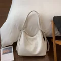 Zaino e borsa tote bianca minimalista di grande capacità per donna - Vestibilità regolare / Bianco