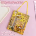Little Fox themed 6-piece stationery gift set for school children in yellow gift box - Little Fox / 6-Piece Set