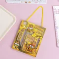 Lucky Fox Schreibwaren-Geschenkset mit Notizbuch und Lineal in gelber Verpackung - Kleiner Fuchs / 6er Set