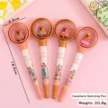 Cute cartoon capybara stress relief rotating pens set for students and office - Capybara Rotating Pen / 0.5mm Bullet Tip