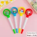 Christmas themed cartoon rotating fidget ballpoint pen for students and office use, 20.8g - Christmas Series 1 Rotating Pen / 0.5mm Bullet Tip