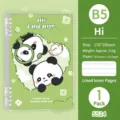 Cuaderno de espiral B5 de panda de dibujos animados con 60 hojas de papel rayado - B5 (60 Hojas) / Panda (5524Hi Friends)