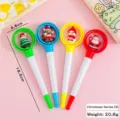 Christmas series cartoon fidget spinner ballpoint pens in 4 festive colors - Christmas Series 2 Rotating Pen / 0.5mm Bullet Tip