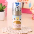 Lot de 12 crayons de couleur mignons dans un tube cylindrique avec illustration de dessin animé - Style Fille Constellation (Bleu) / Bleu