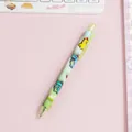 Cute green cartoon dinosaur retractable gel pen stationery for students and school exams - Green Dinosaur / 0.5mm