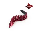Juguete flexible de criatura marina de anguila impresa en 3D en color rojo oscuro - Anguila de 9CM (Rojo Oscuro)