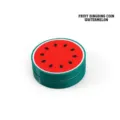 High quality 3D printed watermelon magnetic fidget coin stress relief sensory toy - Watermelon