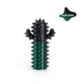 Professional 3D printed cactus shaped fidget massage stick tool in dark green color finish - Rotating Cactus (Dark Green) / Dark Green Gradient