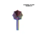Colorful rainbow iridescent 3D printed octagonal fractal fidget lollipop stress toy - Colorful Style #1 / MINI Octagonal Lollipop