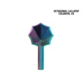 3D printed octagonal fractal fidget lollipop toy with iridescent colorful finish - Iridescent #2 / MINI Octagonal Lollipop
