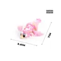 Pink 3D printed Sakura Dragon figurine for desk decor, handmade fantasy dragon model - Sakura Dragon / Single Dragon Figurine