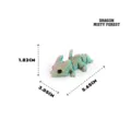 Statuina di drago iridescente stampata in 3D, giocattolo mitico con dettagli di 5,65 cm - Cucciolo di Drago (Foresta di Nebbia)