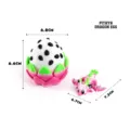 Detailed 3D printed pitaya dragon egg with matching baby dragon figurine gift set - Pitaya Dragon Egg Set