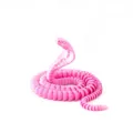 Adorno de cobra rosa impreso en 3D con articulaciones móviles para decorar el hogar - Rosa Perla
