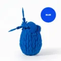Set de dragón articulado y huevo de dragón azul impreso en 3D - Azul Set