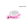 Detailansicht einer 3D-gedruckten Drachenfrucht-Schildkröte in Pink und Weiß - Drachenfrucht-Schildkröte / 11cm
