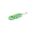 Macro detail of 3D printed mechanical fidget toy keychain with green color gradient - Nebula Forest