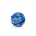 3D printed gear ball fidget toy in metallic silk blue finish for creative stress relief - Small (Button Ball) / Silk Song of Ice