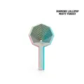 Unique 3D printed fractal fidget lollipop toy with Misty Forest gradient finish - Mist Forest / MINI Rhombus Lollipop