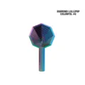 3D printed hexagonal fractal fidget lollipop toy in vibrant colorful iridescent finish - Iridescent #2 / MINI Rhombus Lollipop