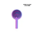 Unique 3D printed fractal round lollipop fidget toy in vibrant purple and blue gradient - City of Stars / MINI Round Lollipop