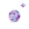 Innovative 3D printed gear ball fidget toy in dreamy blue and purple gradient finish - Small Size (3D-Button Ball) / Dreamy Blue