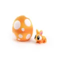 3D printed Easter rabbit egg set in orange autumn theme for kids gift and decor. - Autumn / Multicolor Bunny Egg Set