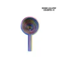 Vibrant 3D printed fractal fidget toy featuring a colorful round lollipop design for stress relief - Colorful Style #1 / MINI Round Lollipop